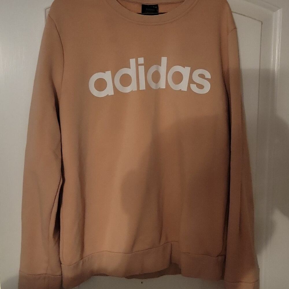 Adidas  Pink Sweater Size L